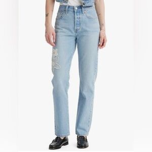 Levi's Blue Straight Leg Jeans Classic Fit